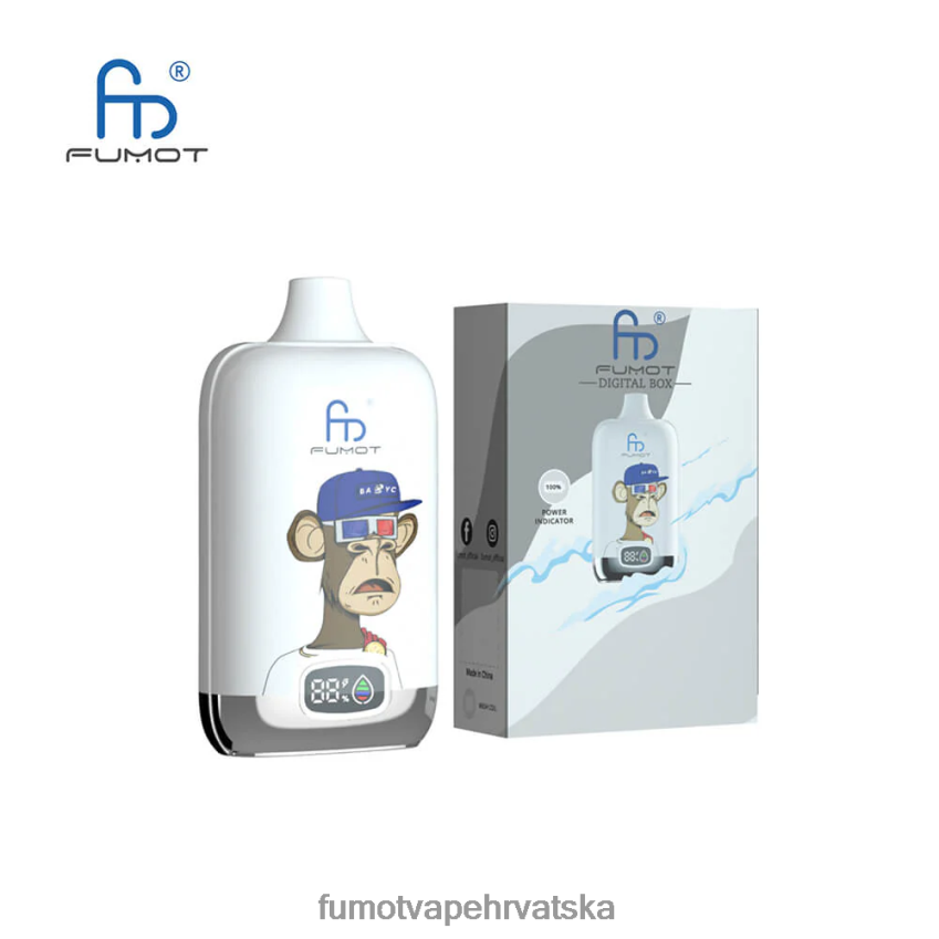 Fumot Discount Code | borovnica trešnja brusnica Z0020B118 12000 jednokratnih vape pod - 20 ml (1 komad) Fumot Digital Box