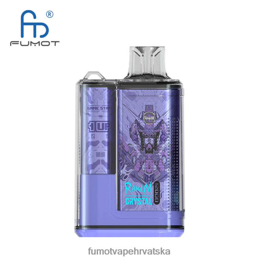 Fumot Discount Code | plava razz limunada Z0020B258 12000 jednokratna kutija za vape - 20 ml (1 komad) Fumot Crystal