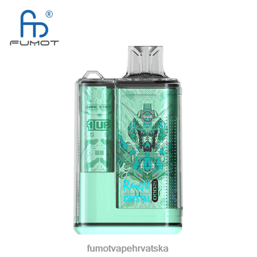 Fumot Discount Code | plava razz limunada Z0020B258 12000 jednokratna kutija za vape - 20 ml (1 komad) Fumot Crystal