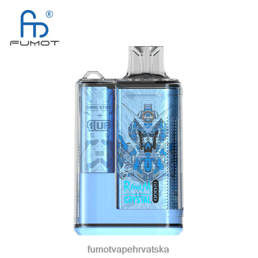 Fumot Discount Code | plava razz limunada Z0020B258 12000 jednokratna kutija za vape - 20 ml (1 komad) Fumot Crystal