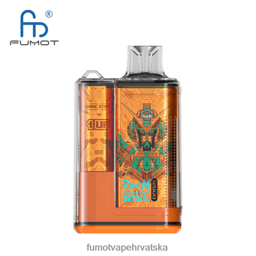 Fumot Vape Hrvatska | bluesour malina Z0020B262 12000 jednokratna kutija za vape - 20 ml (1 komad) Fumot Crystal