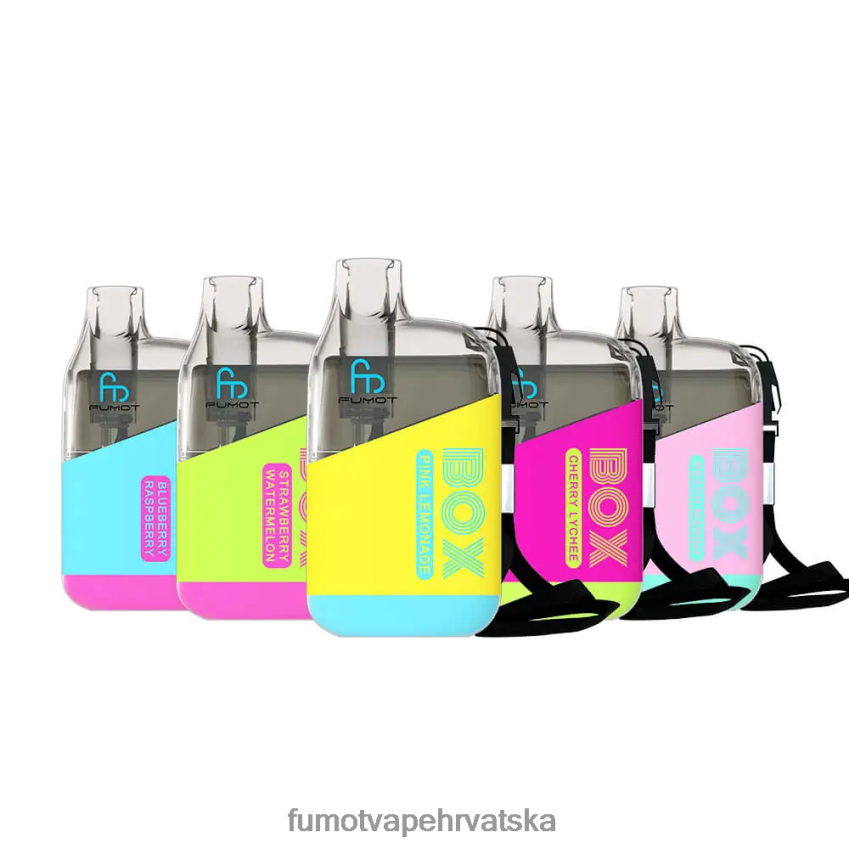 Fumot Disposable Vape | hladna menta Z0020B343 kutija 10000 jednokratni vape pod - 20ml (1 komad) Fumot Tornado