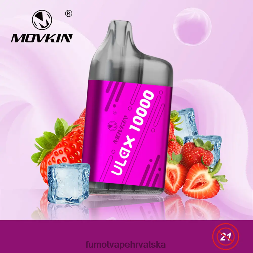 Fumot Vape Hrvatska | breskva mango Z0020B312 10000 jednokratnih vape pod - 12 ml (1 komad) Fumot Movkin Ulax