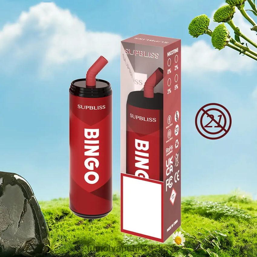 Fumot Discount Code | smrznuta kola Z0020B468 9000 jednokratna vape olovka (1 kom)- 18 ml Fumot Supbliss Bingo