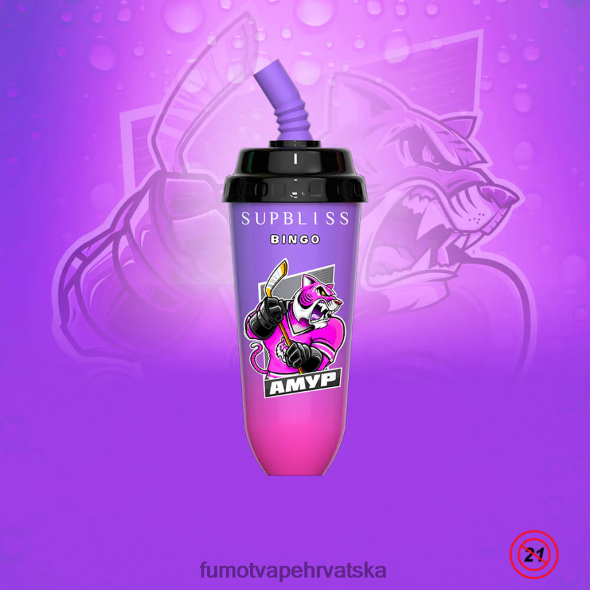 Fumot Disposable Vape | borovnica Z0020B393 8000 jednokratni uređaj za vape pod - 16 ml (1 komad) Fumot Supbliss Bingo