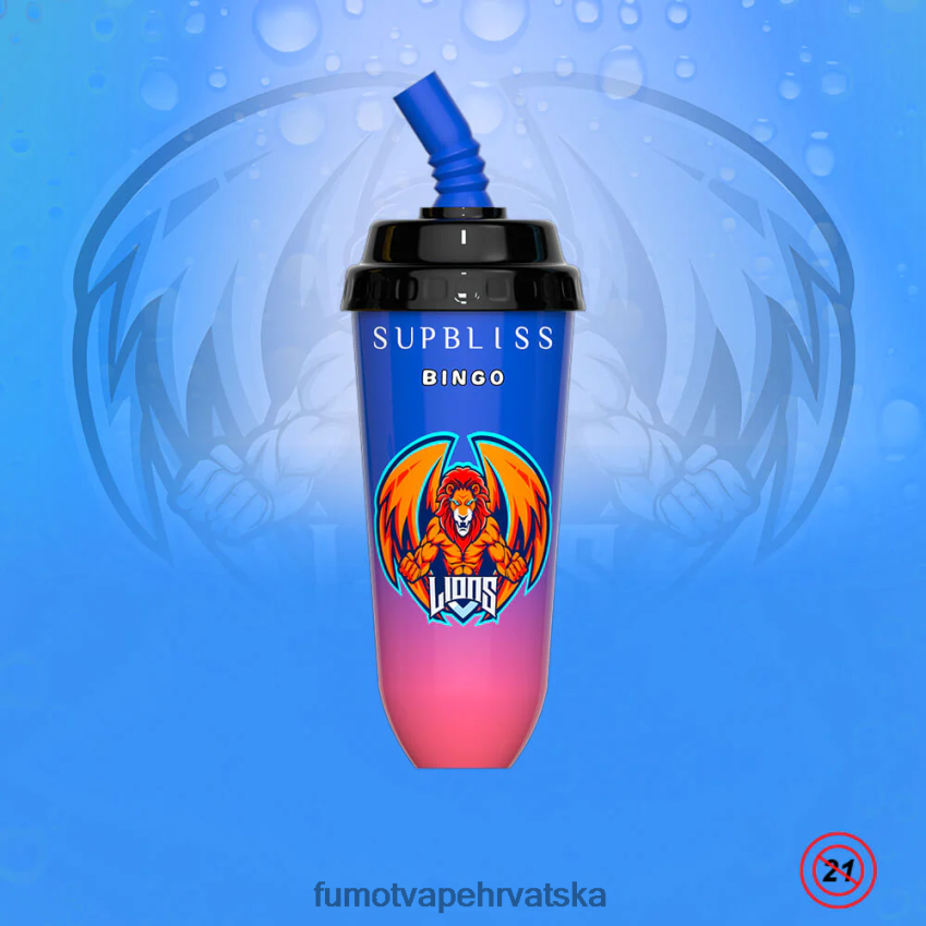 Fumot Disposable Vape | borovnica Z0020B393 8000 jednokratni uređaj za vape pod - 16 ml (1 komad) Fumot Supbliss Bingo