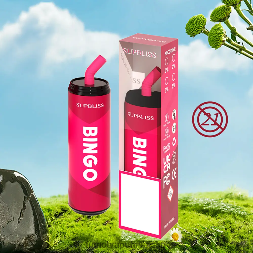 Fumot Disposable Vape | kuglane Z0020B473 9000 jednokratna vape olovka (1 kom)- 18 ml Fumot Supbliss Bingo