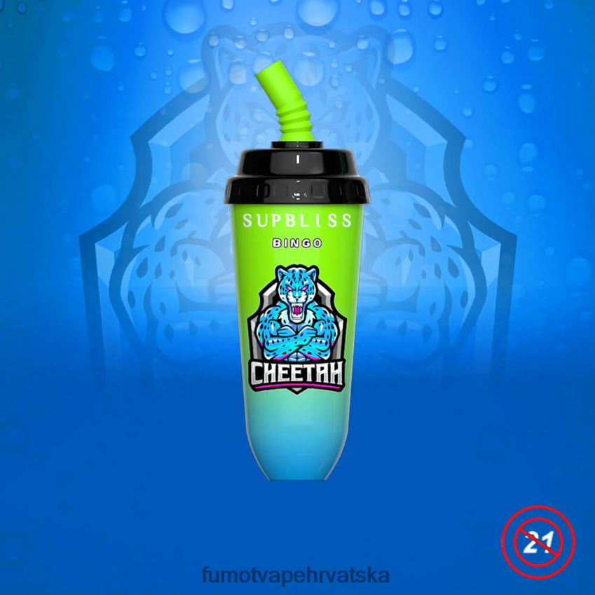 Fumot Vape Hrvatska | lubenica Z0020B412 16 ml 8000 jednokratni uređaj za vape pod (1 komad) Fumot Supbliss Bingo