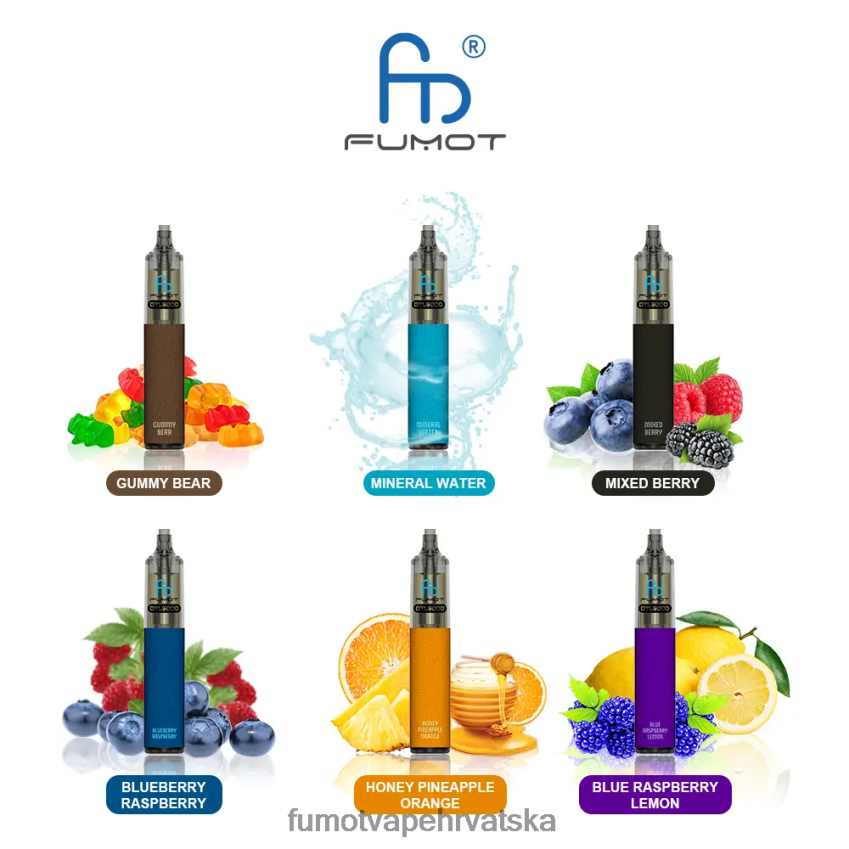 Fumot Discount Code | jagoda lubenica Z0020B368 jednokratna vape olovka 9000- 18 ml (1 komad) Fumot DTL