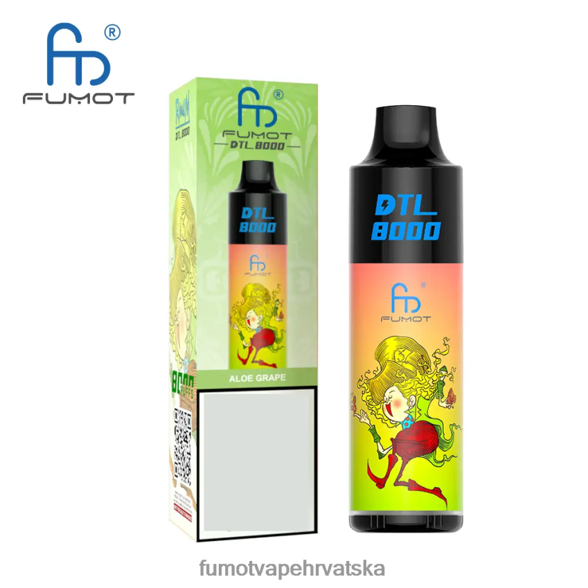 Fumot Discount Code | voćni punč Z0020B418 8000 jednokratna vape olovka - 16ml (1 komad) Fumot DTL