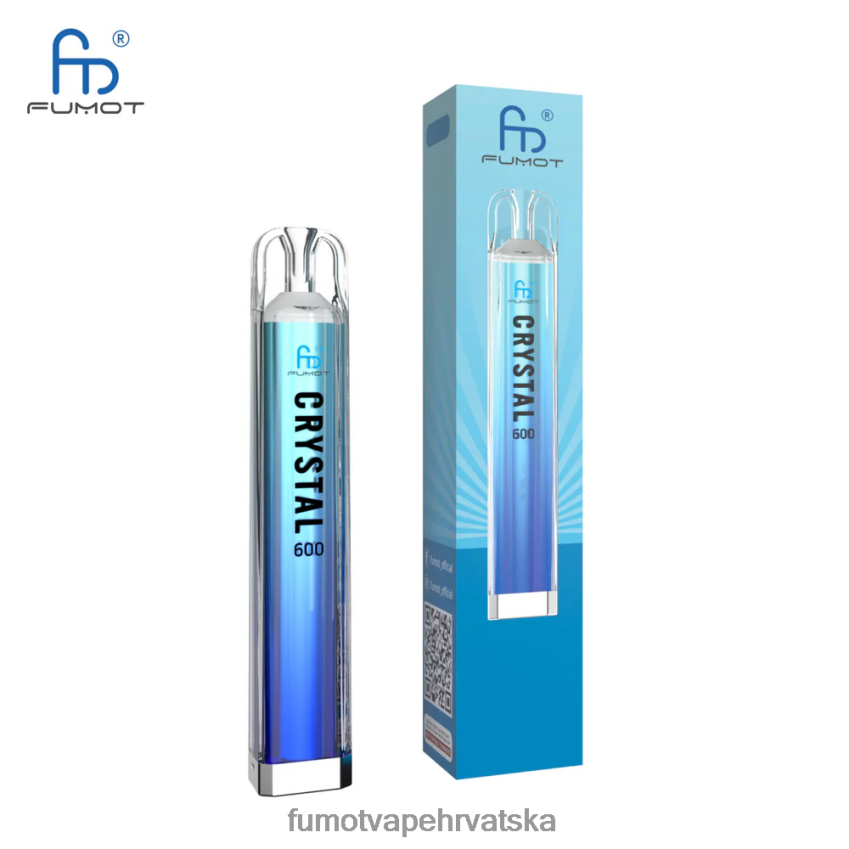 Fumot Disposable Vape | bujni led Z0020B383 2 ml (komplet od 3 komada) za jednokratnu upotrebu - 600 tpd-sukladno Fumot Crystal