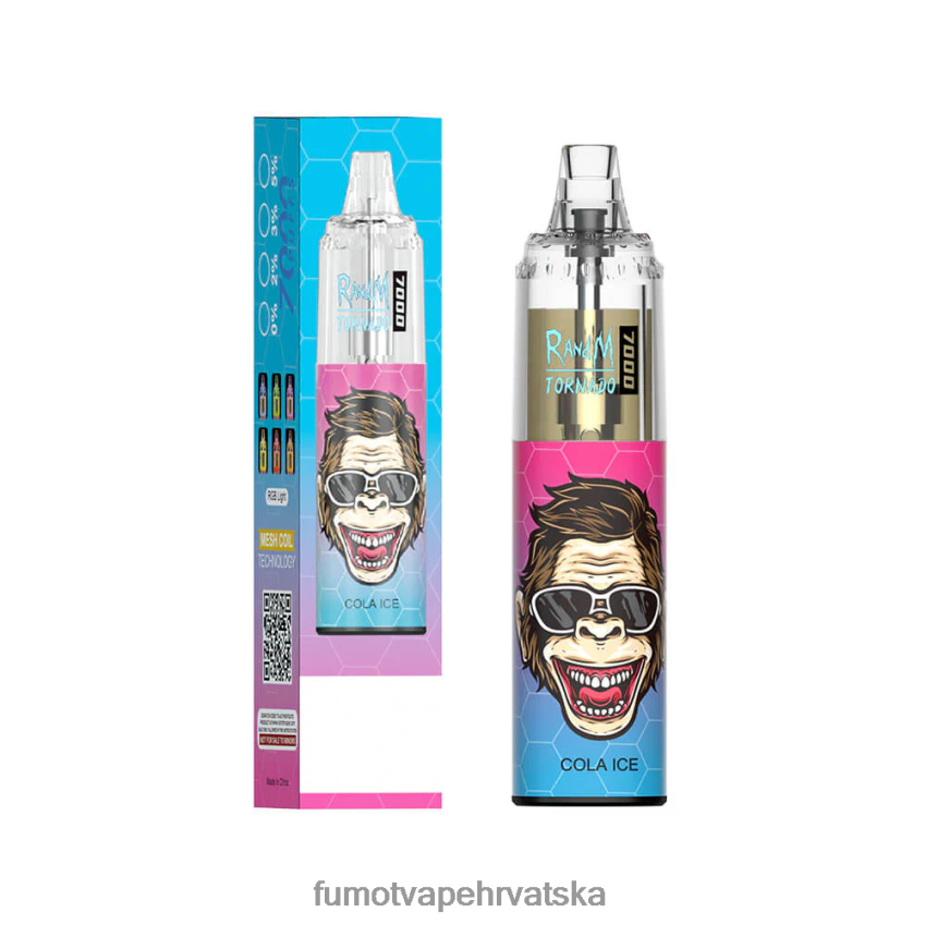 Fumot Discount Code | Gumeni medo Z0020B78 7000 jednokratna vape olovka - 14 ml (1 komad) Fumot Tornado