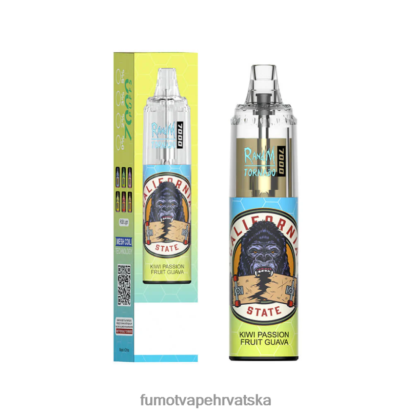 Fumot Discount Code | Gumeni medo Z0020B78 7000 jednokratna vape olovka - 14 ml (1 komad) Fumot Tornado