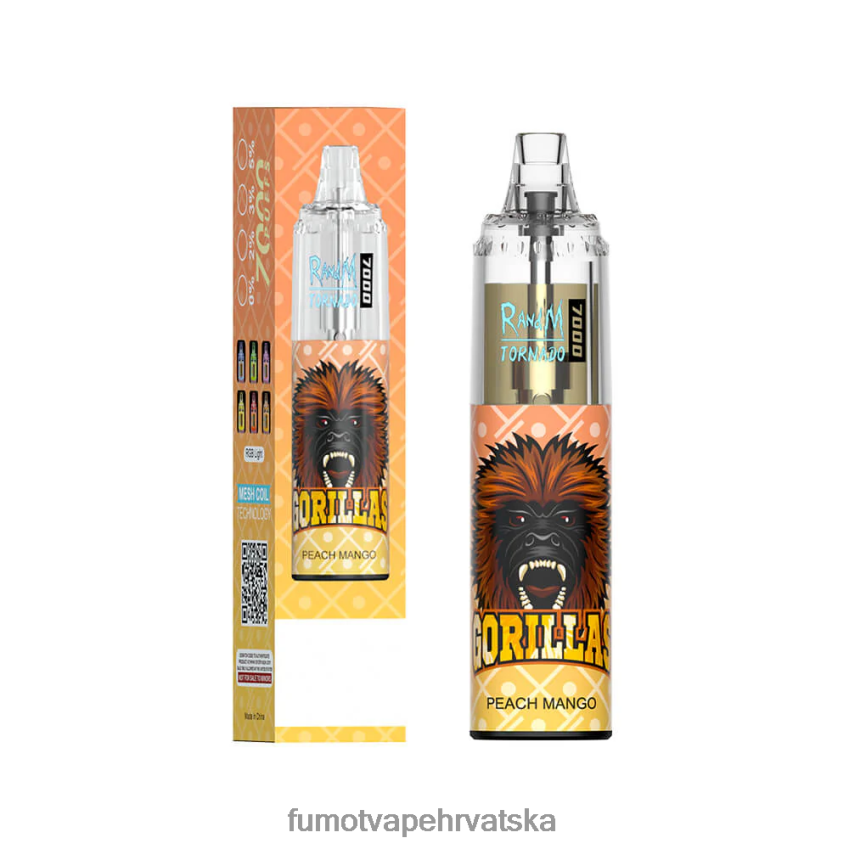 Fumot Discount Code | Gumeni medo Z0020B78 7000 jednokratna vape olovka - 14 ml (1 komad) Fumot Tornado