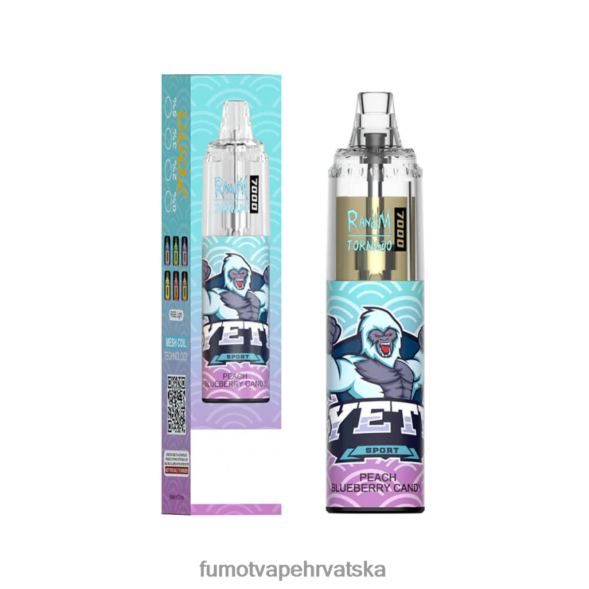 Fumot Discount Code | Gumeni medo Z0020B78 7000 jednokratna vape olovka - 14 ml (1 komad) Fumot Tornado