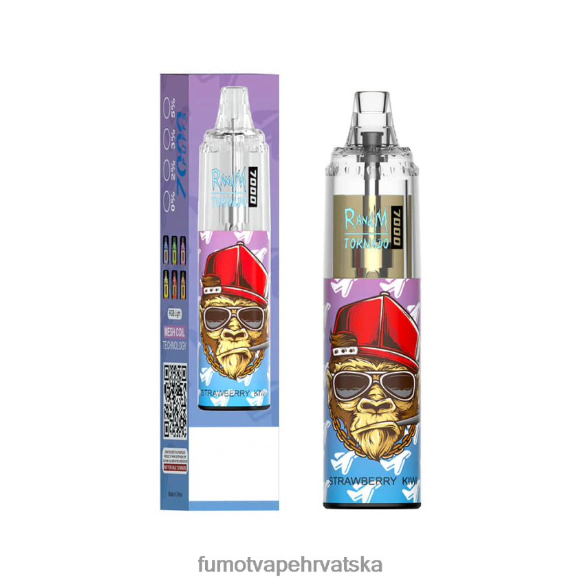 Fumot Discount Code | Gumeni medo Z0020B78 7000 jednokratna vape olovka - 14 ml (1 komad) Fumot Tornado