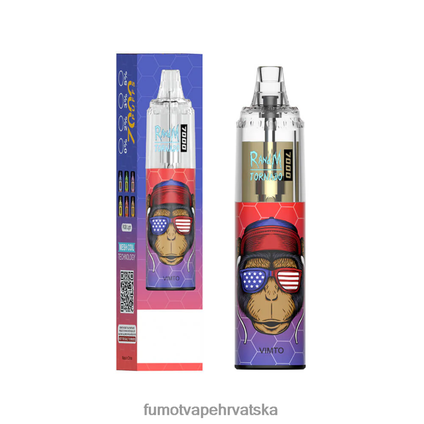 Fumot Discount Code | Gumeni medo Z0020B78 7000 jednokratna vape olovka - 14 ml (1 komad) Fumot Tornado