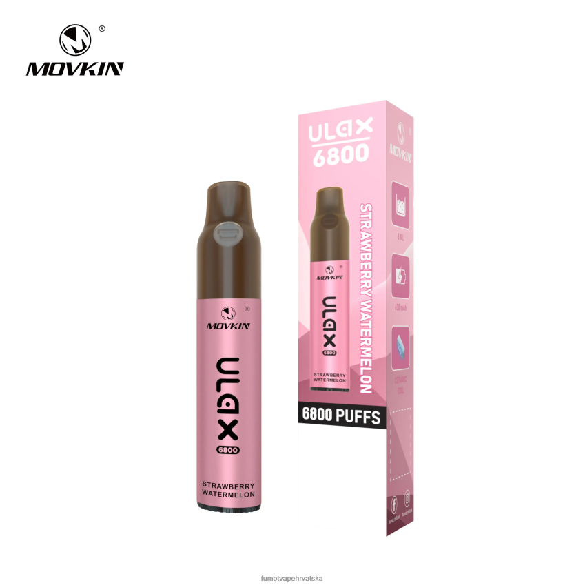 Fumot Discount Code | jagoda kivi Z0020B328 6800 jednokratni vape, keramička spirala - 8ml (1 komad) Fumot Movkin Ulax